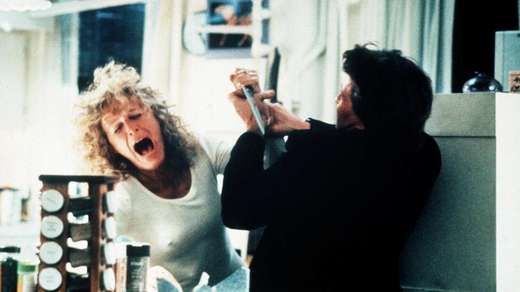 Glenn Close y Michael Douglas en 'Atracción fatal'.