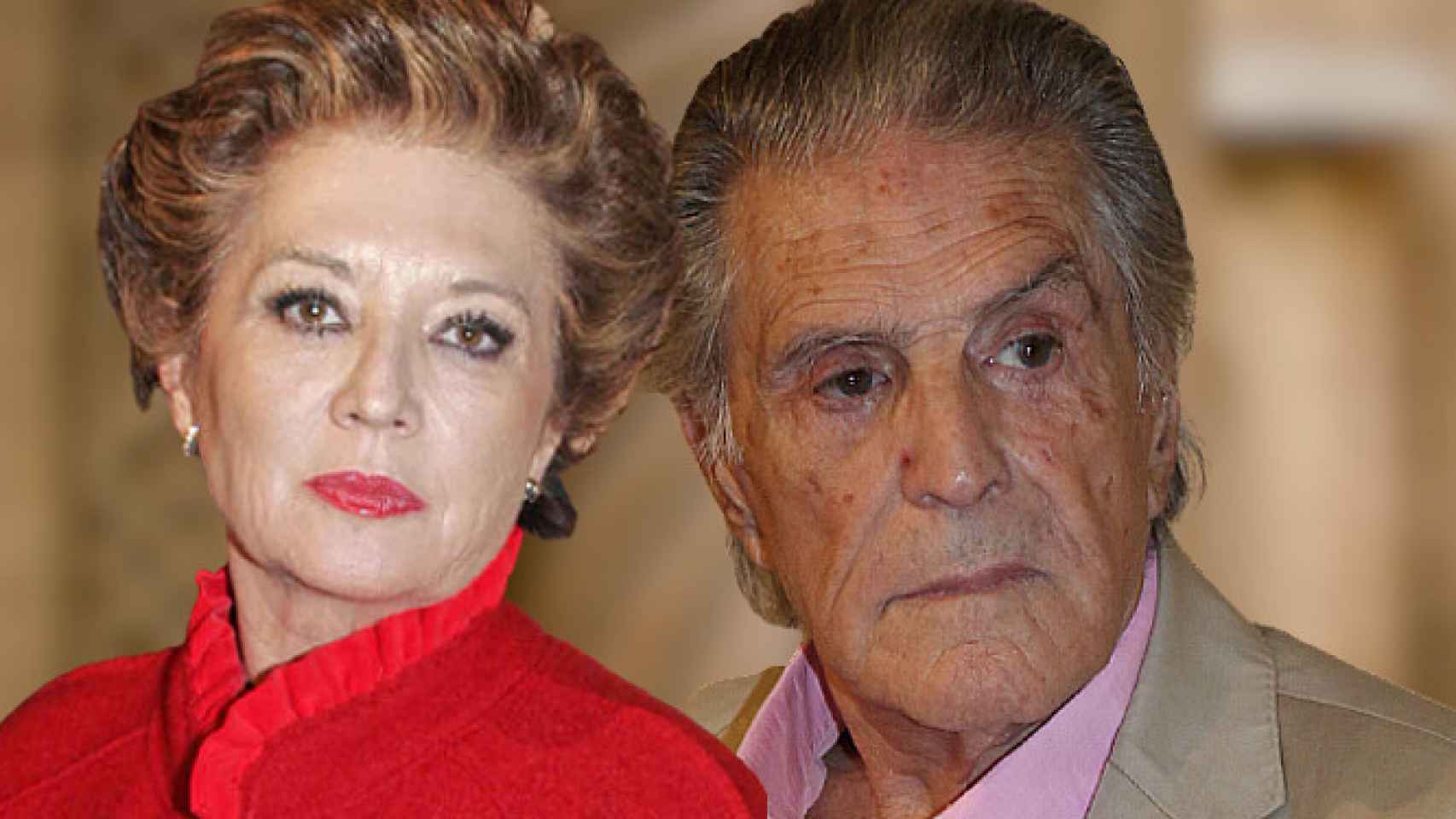 Jaime Ostos y Consuelo Alcalá en un montaje de JALEOS.