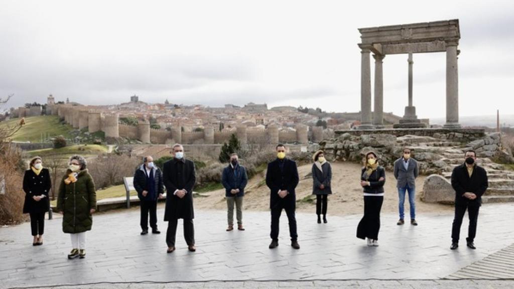 Presentación de los miembros de la candidatura Por Ávila