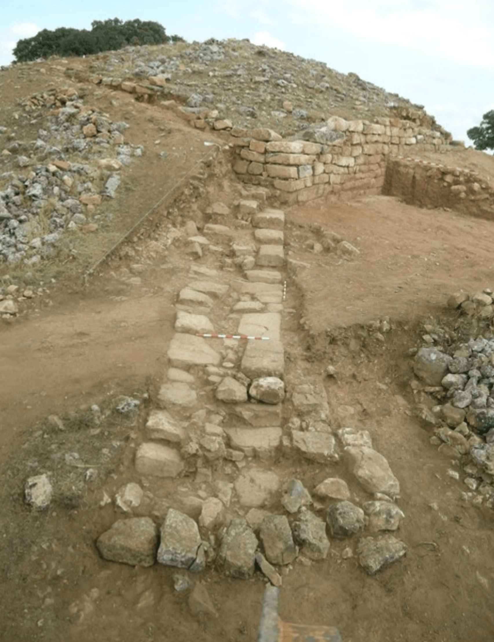 Los Rodiles, oppidum celtibérico, en Guadalajara. Foto: Lista Roja del Patrimonio