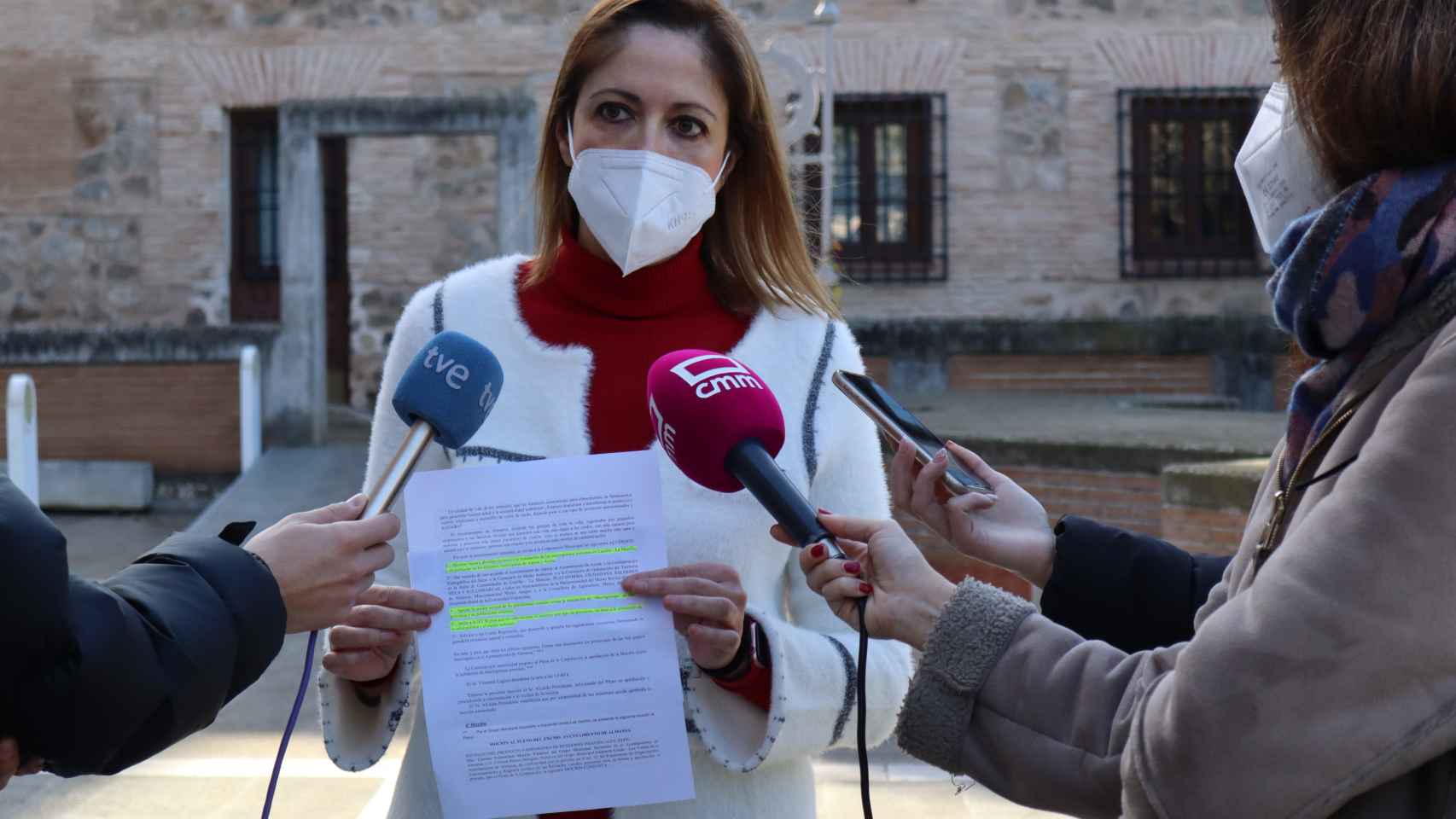 Cristina Maestre, portavoz del PSOE de Castilla-La Mancha.