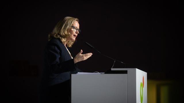 La vicepresidenta del Gobierno, Nadia Calviño.