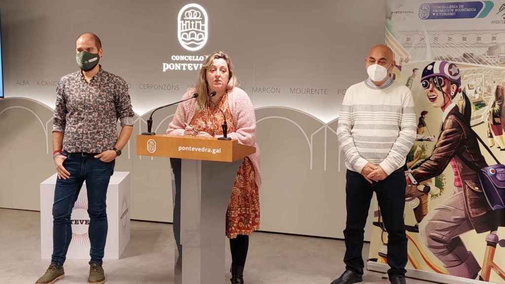 Presentación de la campaña Non todo vai ser sufrir!, de Turismo de Pontevedra.