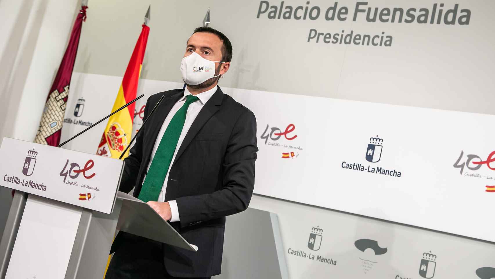 José Luis Escudero, consejero de Desarrollo Sostenible. Foto: Esteban González / JCCM