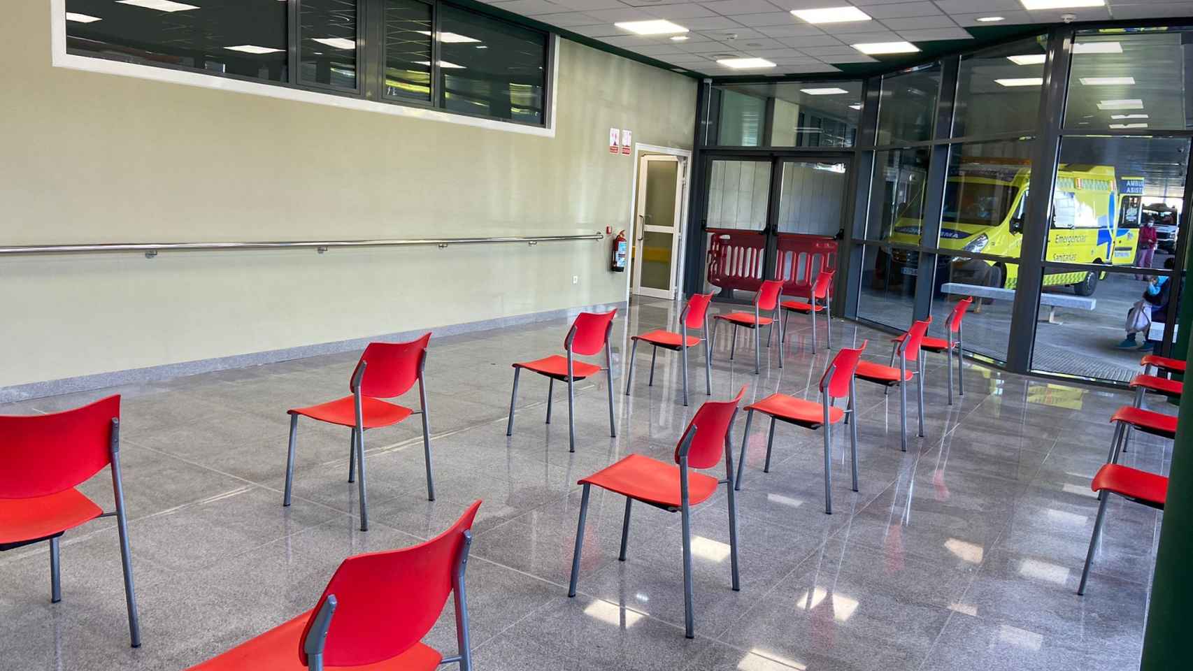 Nueva área de Urgencias en el Hospital de León