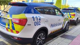 Vehículos de la Policía Local de Burgos