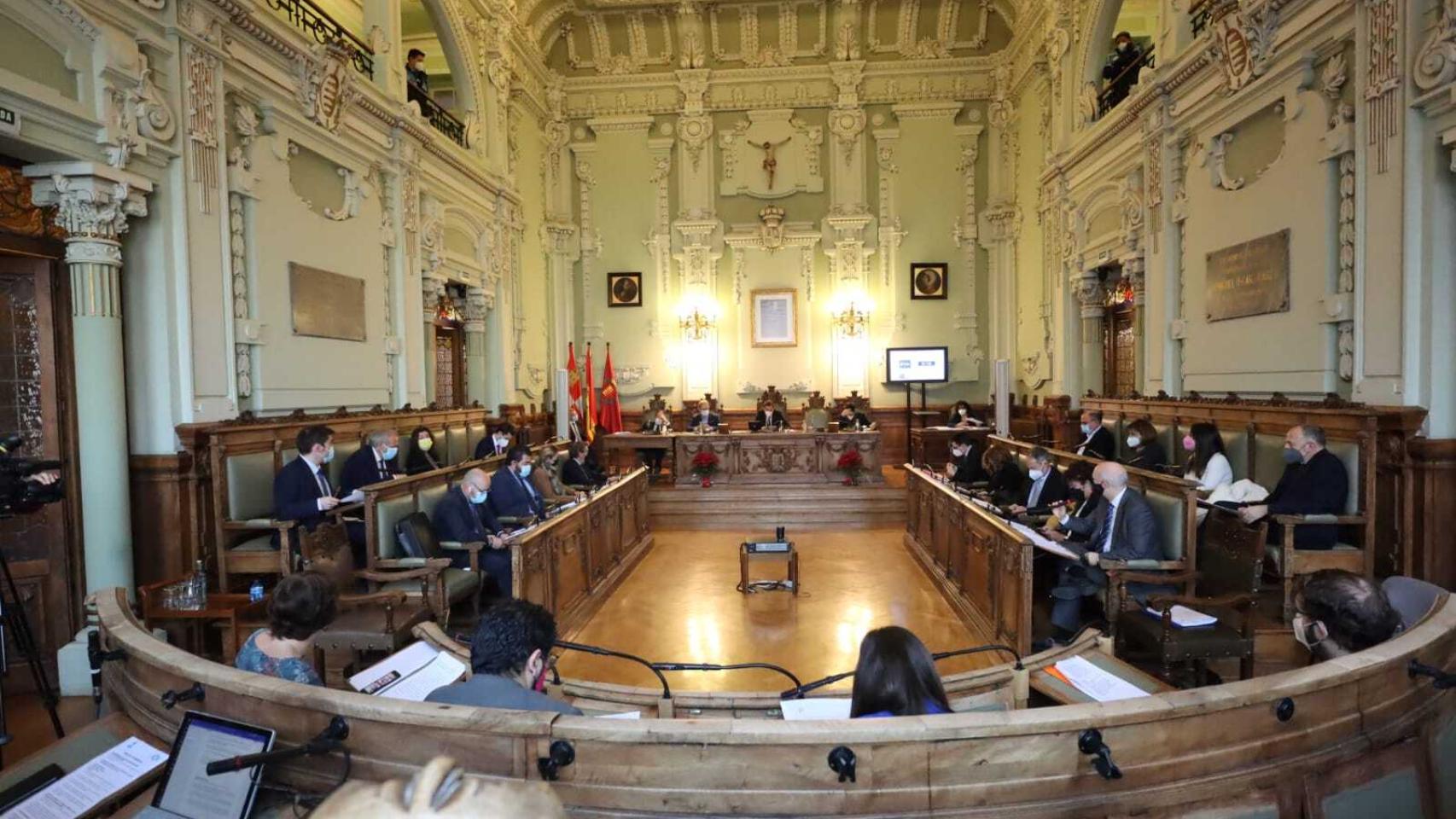 Pleno del Ayuntamiento de Valladolid