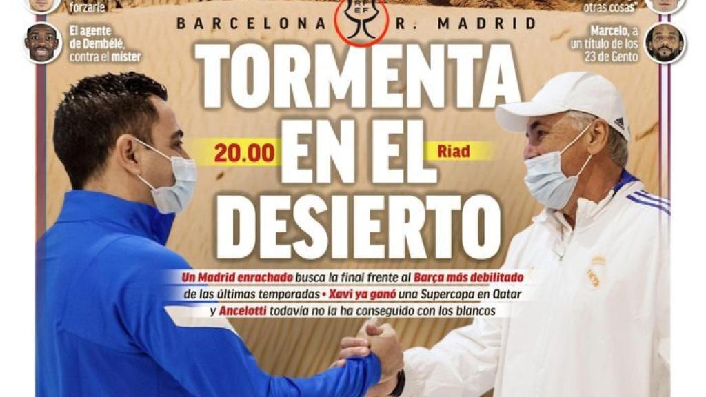 Portada MARCA (12/01/22)