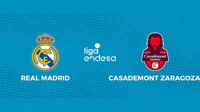 Real Madrid - Casademont Zaragoza: siga en directo el partido de la Liga Endesa