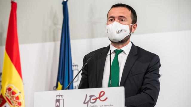 José Luis Escudero, consejero de Desarrollo Sostenible. Foto: Esteban González / JCCM