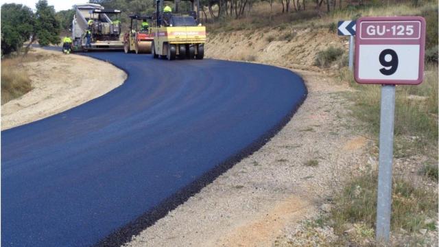 La Diputación de Guadalajara arregla siete carreteras en la zona de Sigüenza