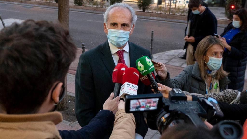 Enrique Ruiz Escudero, consejero de Sanidad de la Comunidad de Madrid. Efe