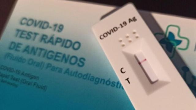 El test de antígenos para detectar el Covid.