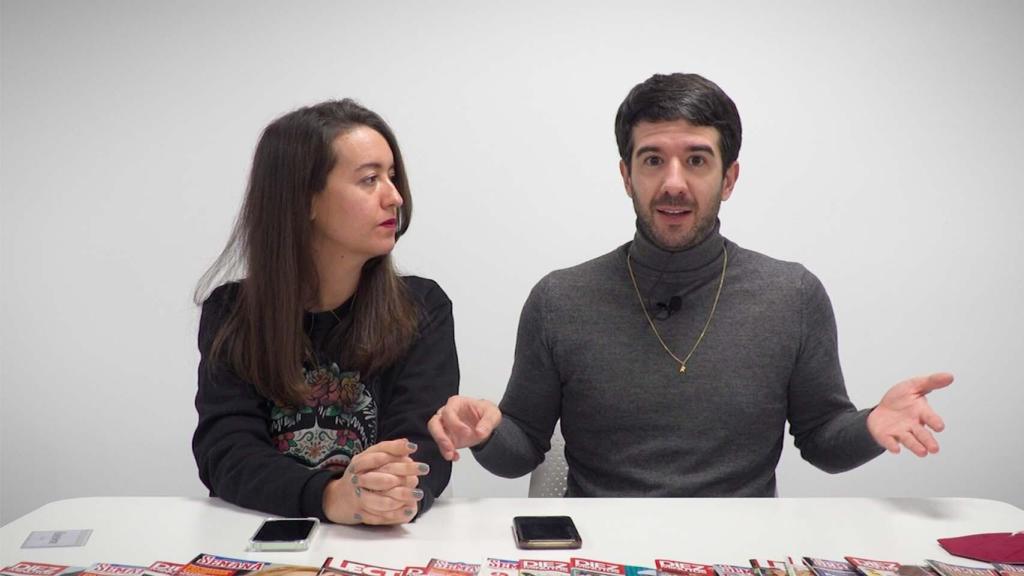 Cristina Rodrigo y Raúl Rodríguez en el kiosco rosa, en vídeo.