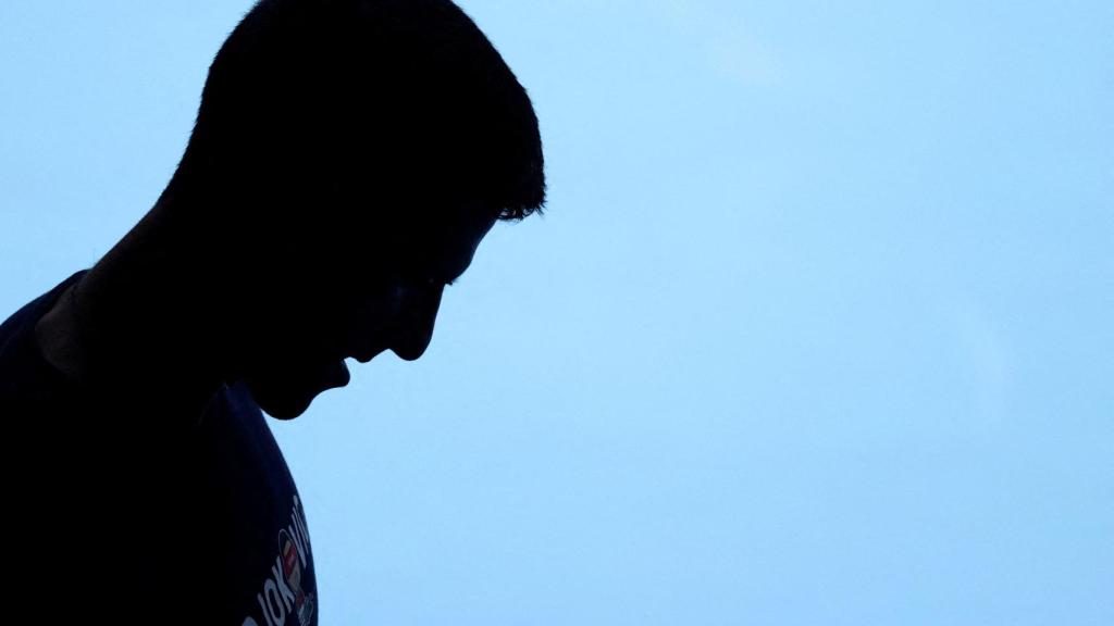 Novak Djokovic, durante un entrenamiento en Melbourne Park.