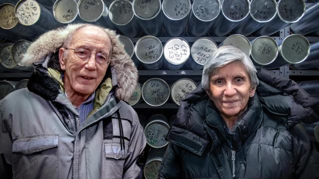 Ellen Mosley-Thompson y Lonnie Thompson. Foto: Ohio State University