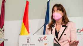 Blanca Fernández, consejera portavoz del Gobierno de Castilla-La Mancha. Foto: JCCM