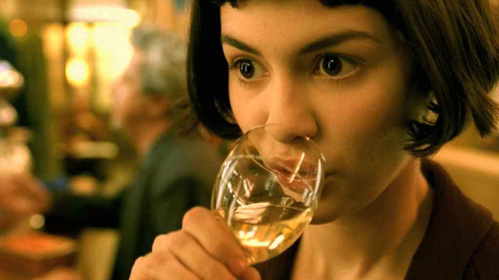 Audrey Toutou caracterizada como 'Amelie' en una escena de la película.