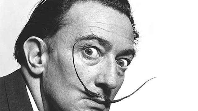 Imagen mítica de Salvador Dalí.