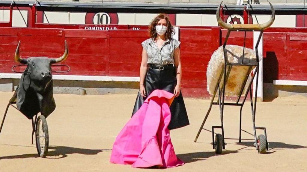 Isabel Díaz Ayuso en Las Ventas.