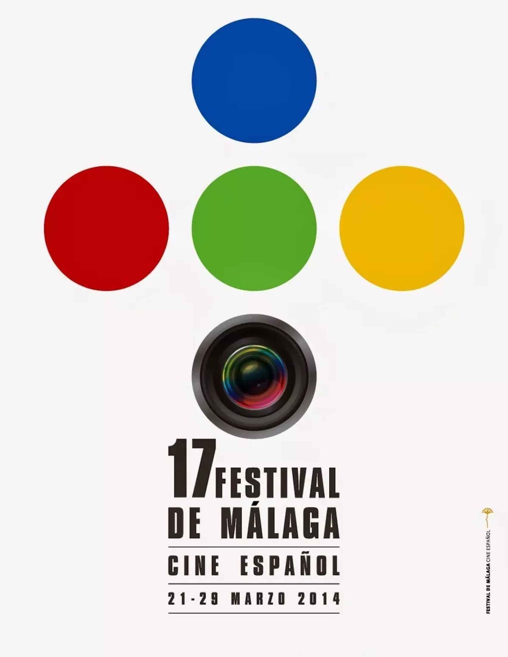 El cartel del XVII Festival de Cine de Málaga se inspiró en las icónicas Cinco Bolas de San Juan.