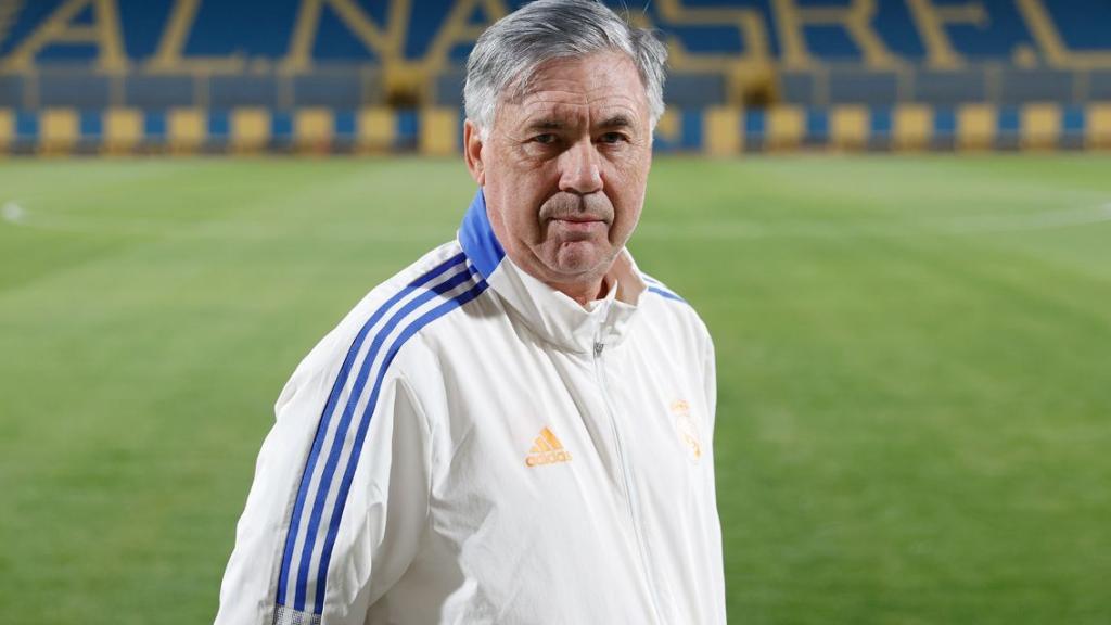 Carlo Ancelotti, entrenador del Real Madrid