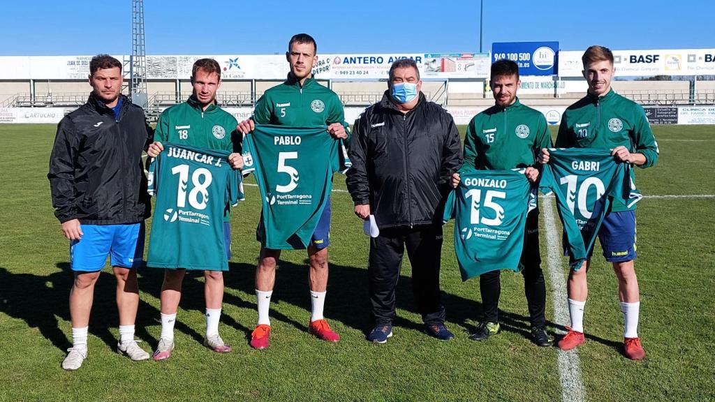 Presentación de los nuevos jugadores del Marchamalo