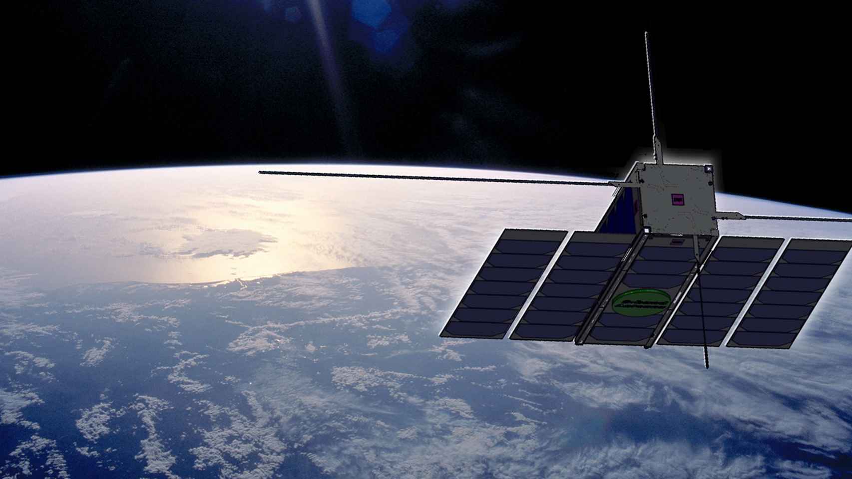 Recreación de satélite que se va a someter a los ataques. Foto: ESA.