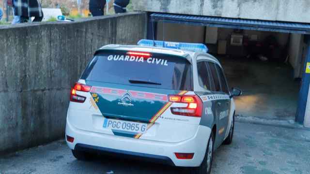 Llegada a los juzgados de Vigo del presunto autor del crimen de Areal.