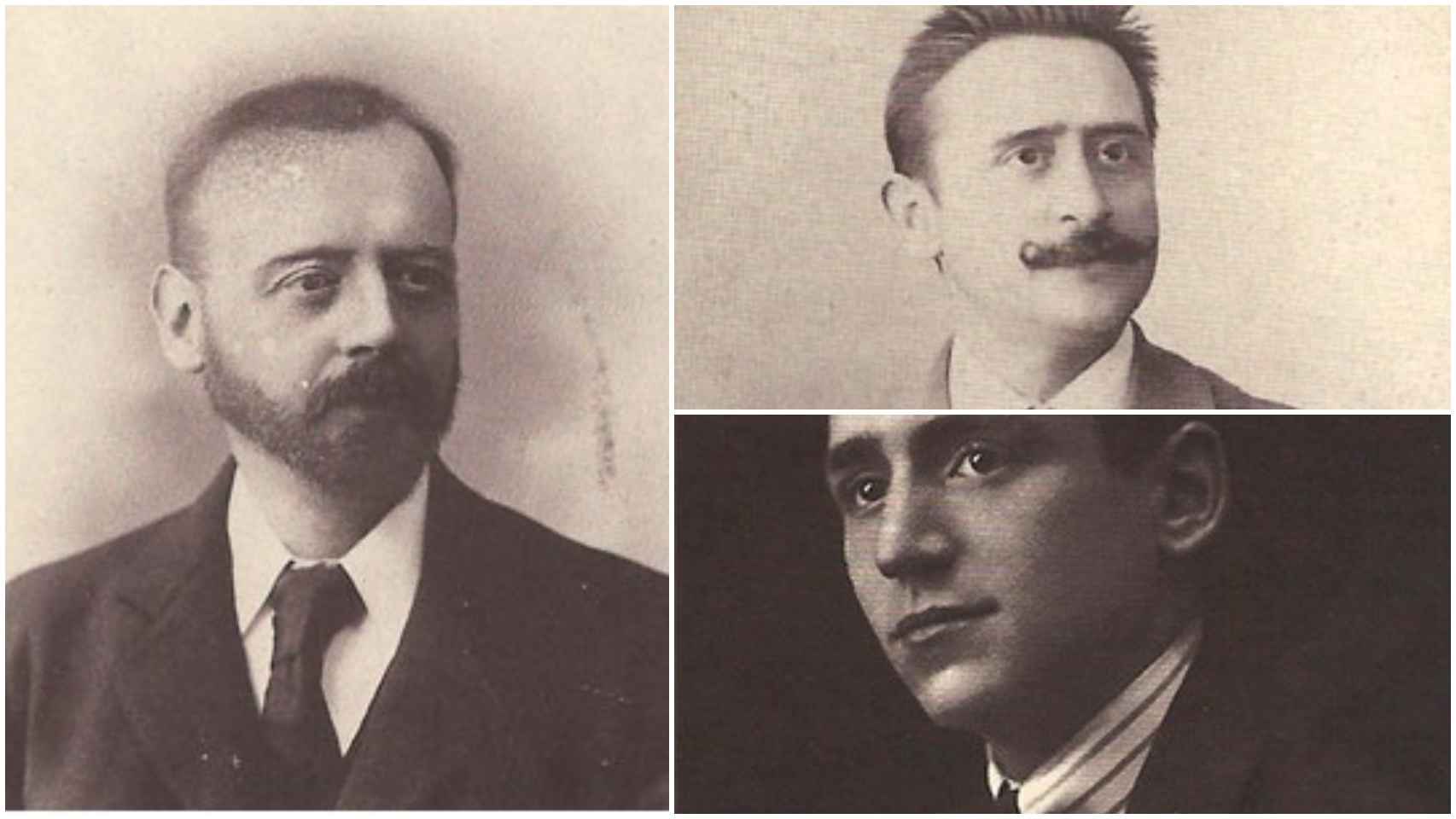 Claudio, Rufo y Esteban Yanes, fundadores de la joyería que vende piezas a la reina Letizia.