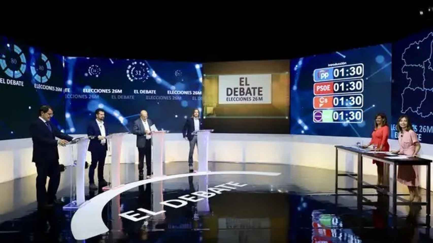 Imagen de archivo de un debate de 2019