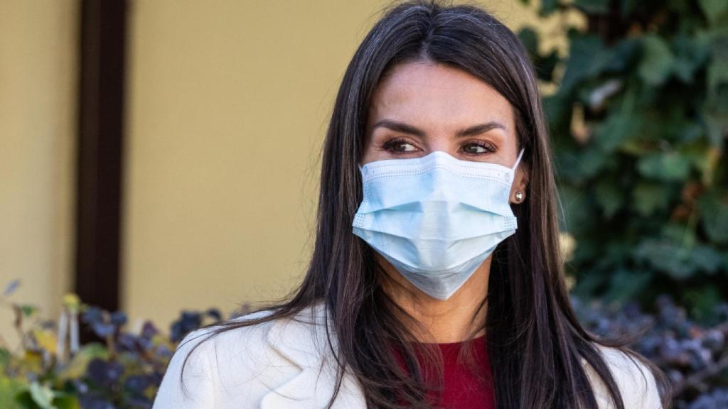 La reina Letizia en un acto en Madrid.