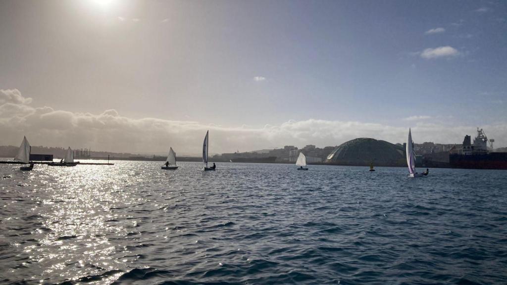 Fin de semana de regatas en A Coruña: pruebas de Vela Ligera y Cruceros