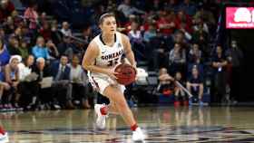 Laura Stockton, hija del jugador de la NBA, en la Universidad de Gonzaga.