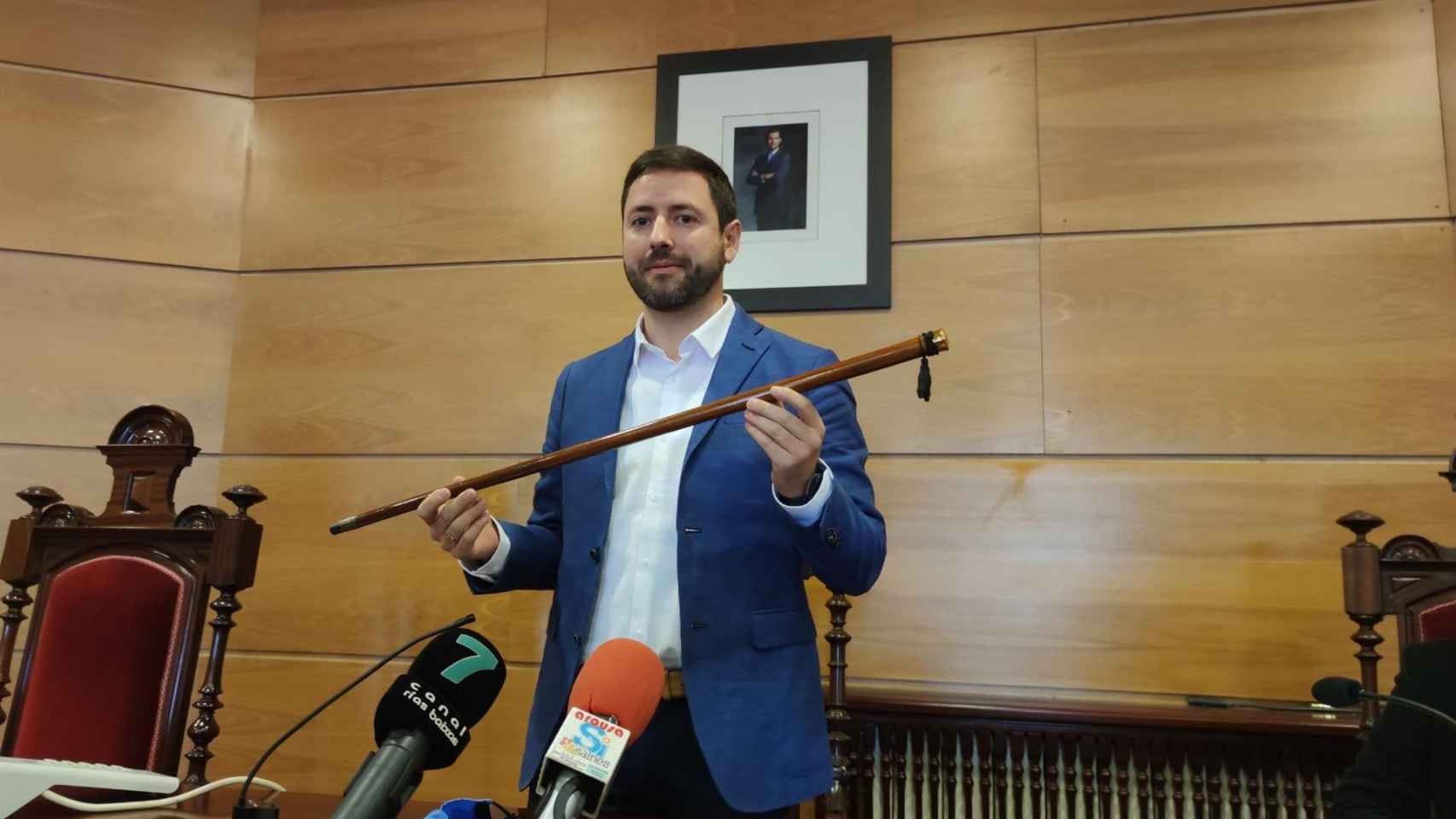 Samuel Lago, nuevo alcalde de Cambados