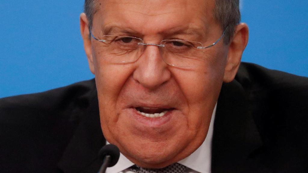 El ministro de Exteriores ruso, Serguéi Lavrov.