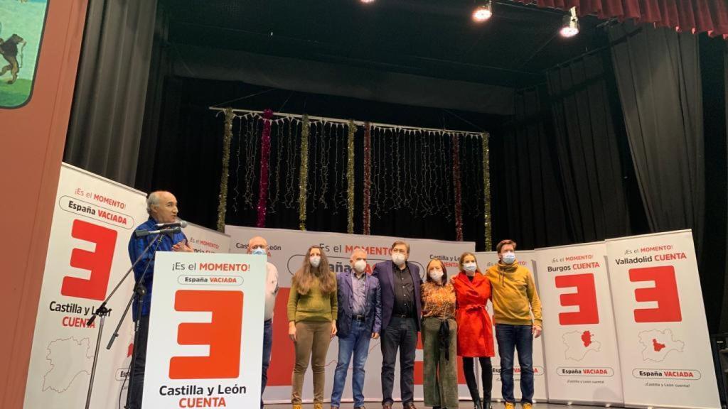 España Vaciada presenta a sus candidatos a las elecciones de Castilla y León