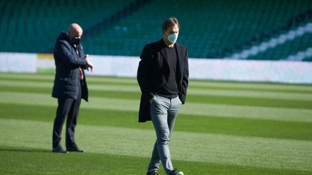 Julen Lopetegui, antes del derbi.