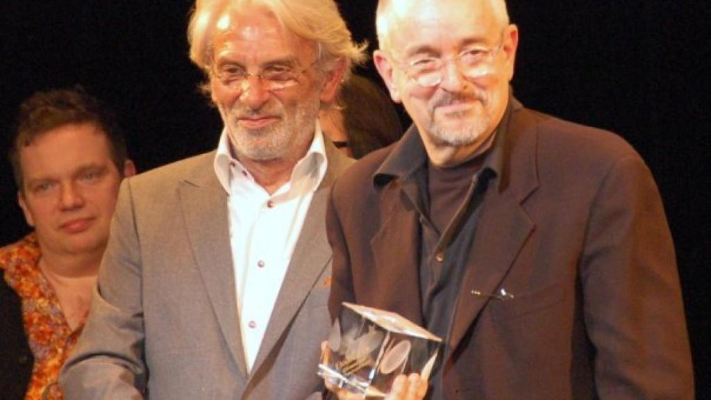 El director francés Jean-Jacques Beineix (derecha) en 2009. Foto: JJ Georges (CC-BY 3.0)