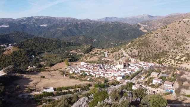 Una foto del municipio de Alpandeire, en la Serranía de Ronda.