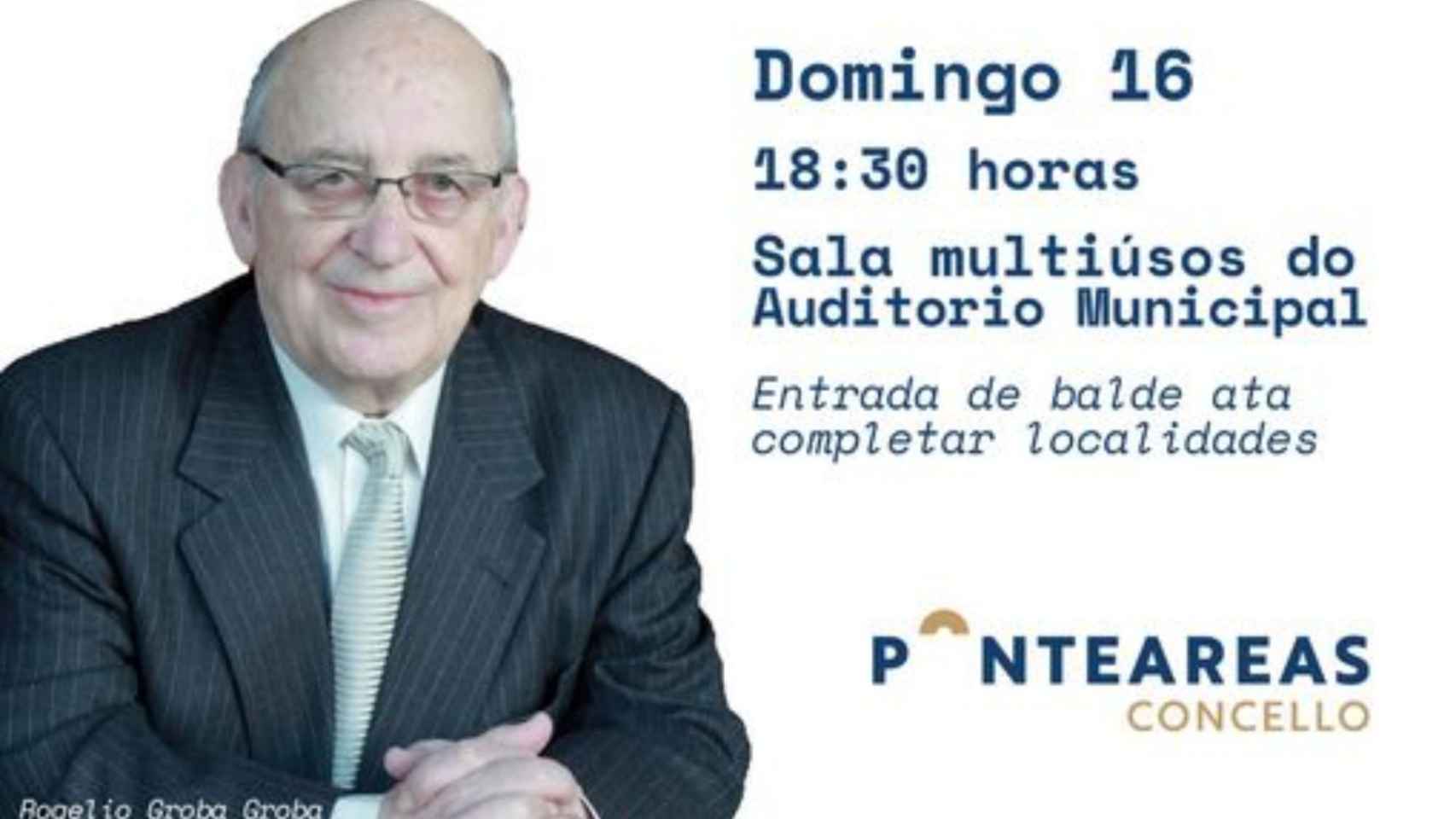 Ponteareas (Pontevedra) celebra el 92 aniversario del maestro Rogelio Groba con un concierto