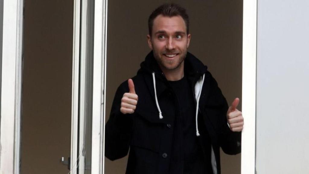 El futbolista danés Christian Eriksen