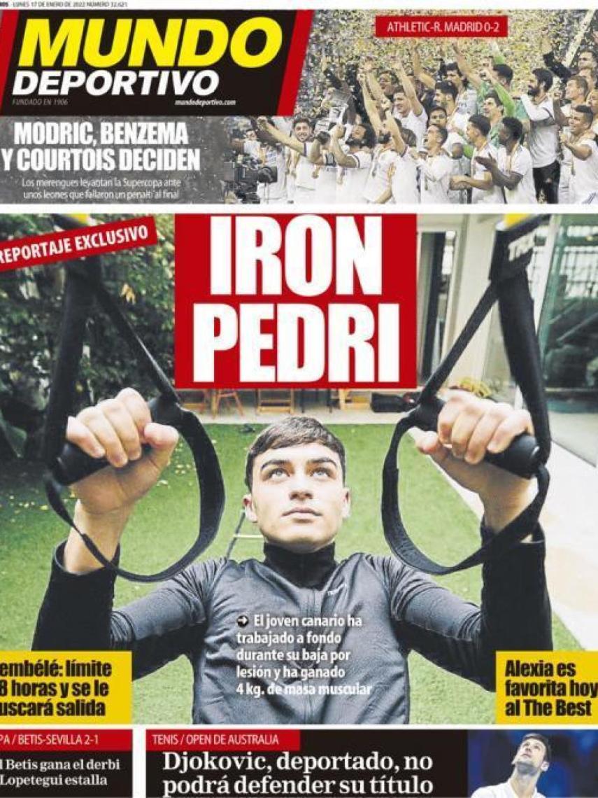 La portada del diario Mundo Deportivo (17/01/2022)