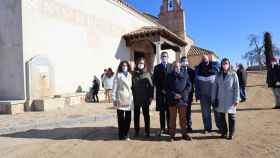 Visita del PSOE a Cuerva (Toledo). Foto: PSOE CLM