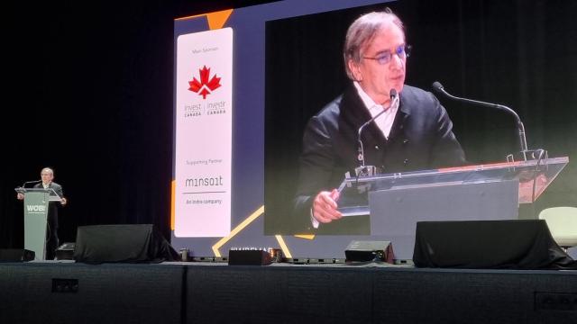 Daniel Lamarre, actual vicepresidente ejecutivo del Consejo del Circo del Sol, durante su intervención en Wobi en Madrid.