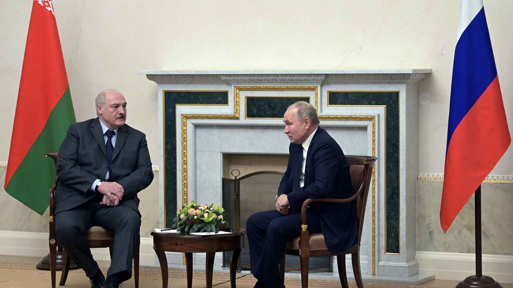 Lukashenko y Vladimir Putin.