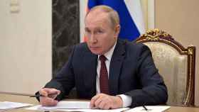 El presidente de Rusia, Vladimir Putin, durante una reunión en Moscú.