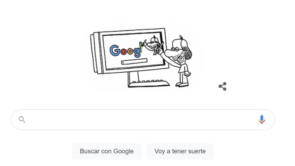 Doodle del aniversario del nacimiento de Forges