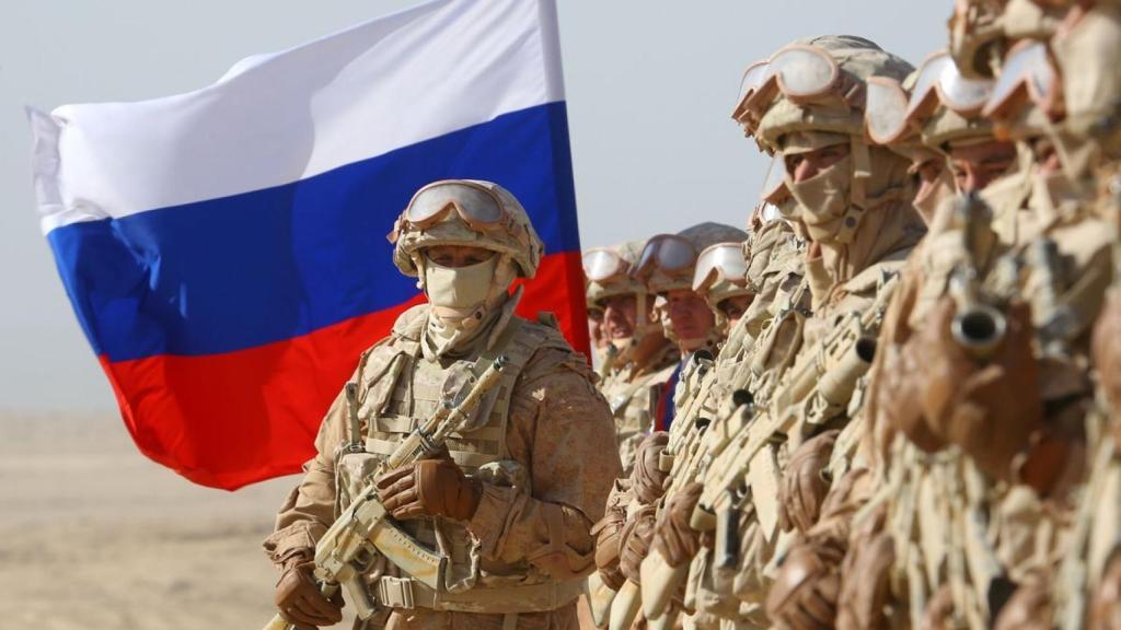 Unos soldados rusos durante unos ejercicios este verano.