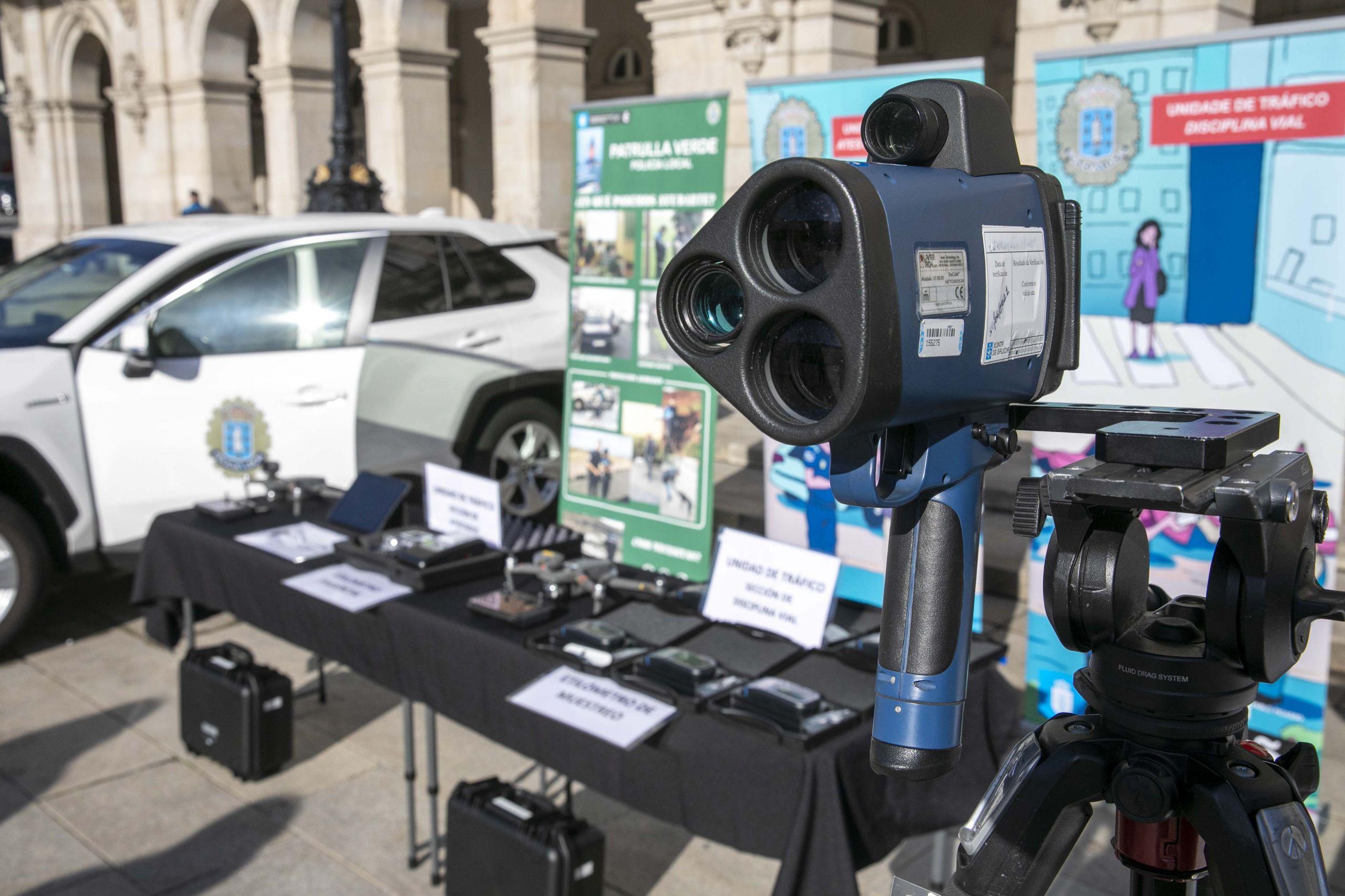 Nuevos equipos de vigilancia y control de tráfico de la Policía Local de A Coruña